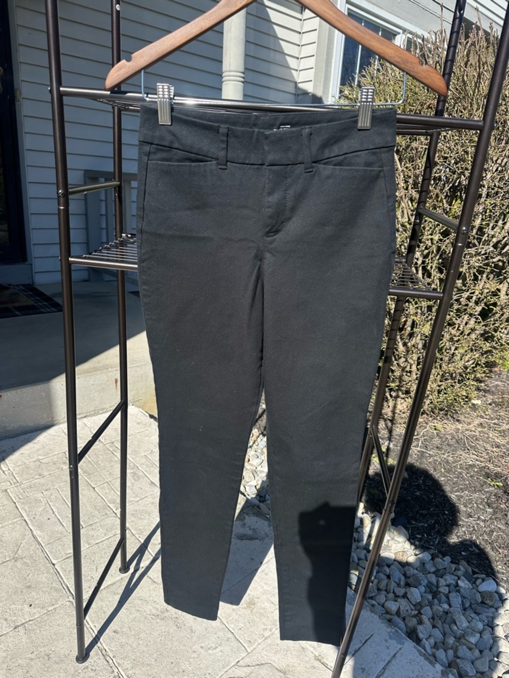 Black Slim Dress Pants